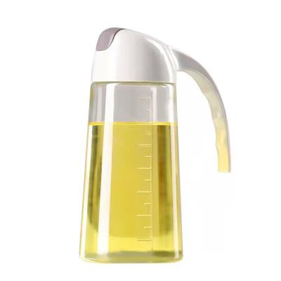 China Factory Wholesale 300ml 630ml Freshness Liquor Maple Syrup Bottle Glass Oil Glass Bottle Oil Jug With Handle for sale