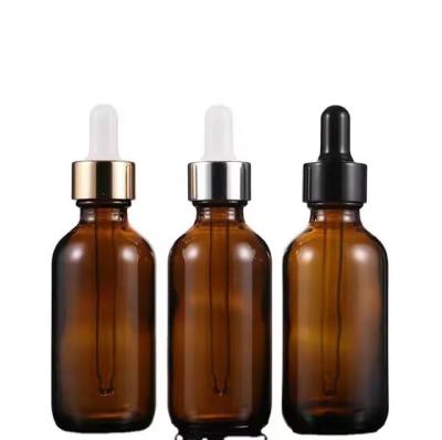 China 15ml 30ml 60ml 120ml Brown Essential Oil Glass Cosmetic Bottles for Essential Oil Glass for sale