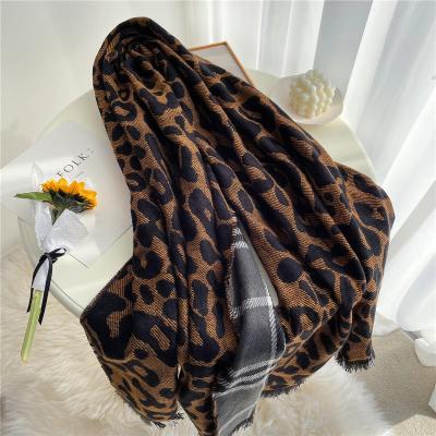 China Brand Women's Brand Women's Real Luxury Pure Cashmere Scarf Luxury Soft Thick Striped Warm Shawl Ladies Wraps for sale