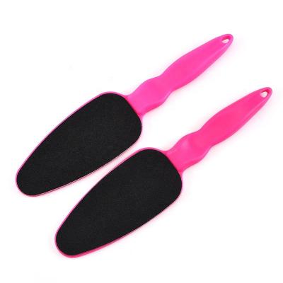 China Dead Heel Skin Removal Carrot Shape Personal Care Tool Pink Dead Skin Sanding Paper Removal Exfoliate Tool for sale