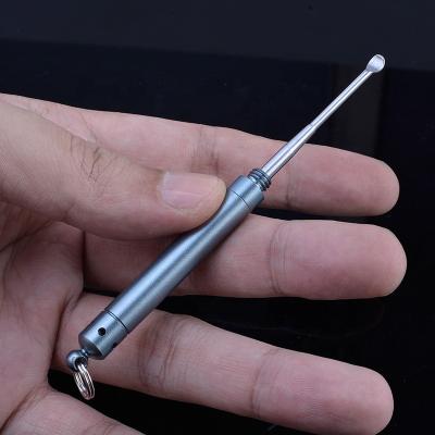 China High Quality Portable Stainless Steel Ear Pick Wax Removal Curette Ear Spoon Remover Removal Set for sale