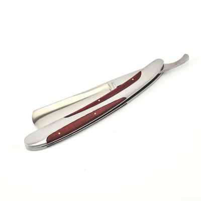 China Folding Sharp Blade Ready To Ship Razor Eco Friendly Shaving Wood Folding Razor Female Razor for sale