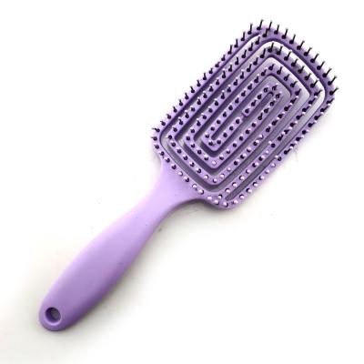 China Customized Compact Swivel Hairbrush Fashion Special Shaped Comb for sale