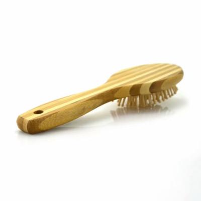 China Bamboo Cushion Handle Scalp Massage Brush Hair Comb for sale