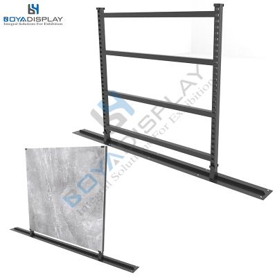 China Durable Hot Selling Granite Artificial Stone Quartz Panel Marble High Temperature Welding Stone Display Rack for sale