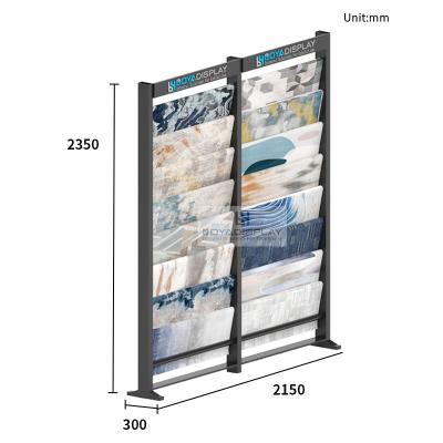 China Durable Boya Customized OEM/ODM High Quality Wholesale Custom Cheap Carpet Display Rack Cover Display Rack for sale