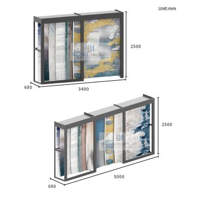 China Durable Boya Customized OEM/ODM Blanket Rack Mat Rack Blanket Racks for sale