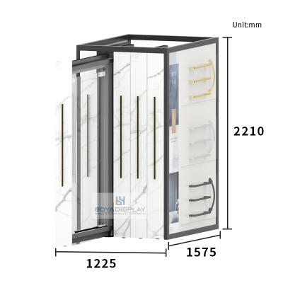 China Durable Boya Customized OEM/ODM Wooden Rack Factory Direct High Quality Wooden Door Rack Display Rack for sale