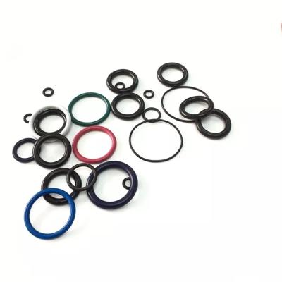 China Professional Factory Made Colorful Heat Resistance And Wear Resistance Oil Nbr Fkm Epdm Silicone Rubber O Ring for sale