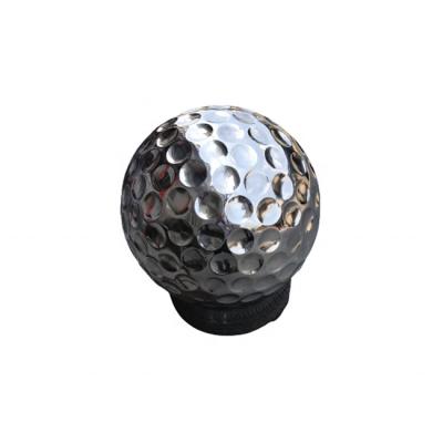 China Garden Metal Stainless Steel Outdoor Golf Ball Sculpture Corrosion Resistance Sale Te koop