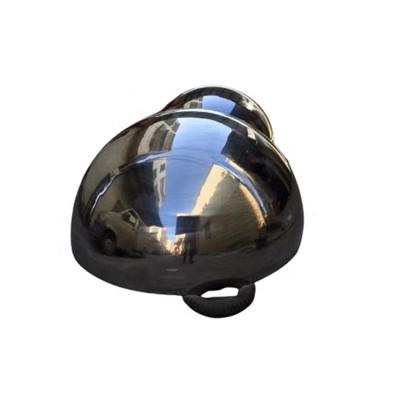 China High Finish Corrosion Resistance Wall Decor Stainless Steel Half Mirror Spheres Te koop