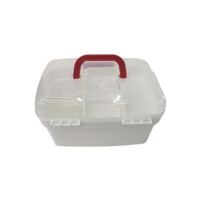 China Multifunctional family medicine kit family medicine first aid storage box family medicine box plastic medicine cabinet for sale