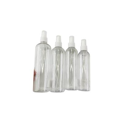 China Sustainable Plastic Transparent Spray Bottle Empty Disinfection Bottle for sale