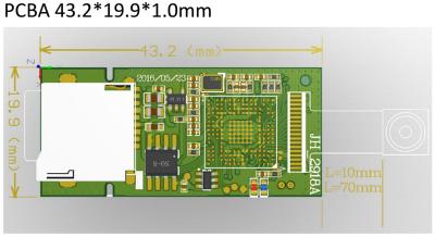 China Vandal-proof HD 720P P2P DVR DIY WIFI Camera Wireless Module PCBA With Free APP for sale