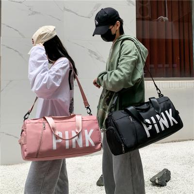 China New Waterproof Pink Ladies Waterproof Shoe Casual Room Yoga Weekend Gym Bag High Quality for sale