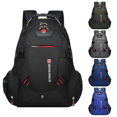 China With Nylon USB 2022Customized Large Capacity With USB High Quality Business Men's Computer Backpack for sale