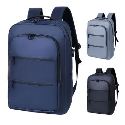 China With Logo USB Custom Large Capacity Waterproof Casual Men's Business Portable Laptop Backpacks for sale