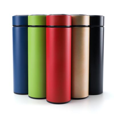 China Wholesale Custom 500ml Double Wall Business Stainless Steel Thermos Flask Office Wide Mouth Thermos Bottle for sale