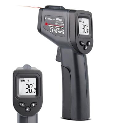 China -50~550c Mini Digital Thermometer Industry Temperature Gun Laser Thermometer For Kitchen KM-550 for sale