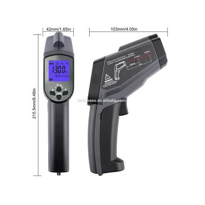 China -50 to 1300c Non Contact Pyrometer Digital Temperature Gun For Industry 12:1 for sale