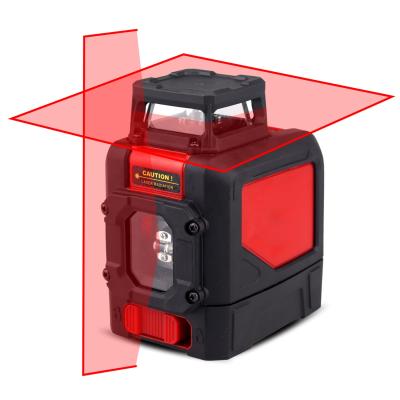 China Red 5 Lines Laser Level High Precision Self Leveling Five Line Laser Level Machines Horizontal And Vertical Line 8.5*8.2*6.5cm for sale