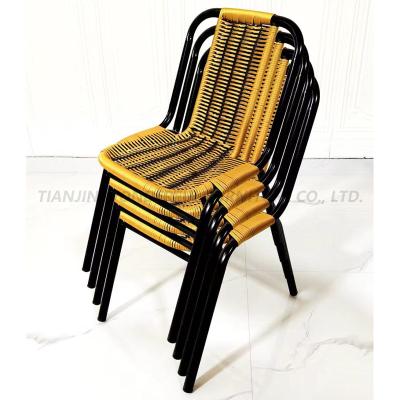 China Modern Top Grade Rattan Indoor Furniture Rattan Chair Wholesale Dining Chair for sale