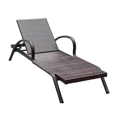 China Household Modern Daily Break Cool Balcony Leisure Rattan Lounge Chair for sale