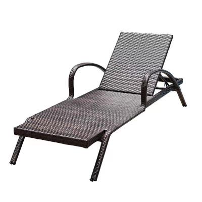 China Household Lunch Break Balcony Leisure Modern Cool Rattan Lounge Chair for sale