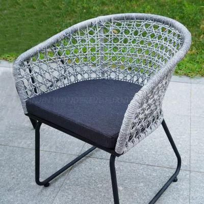 China Modern Casual Sunscreen Rattan Waterproof Table And Chair Combination for sale