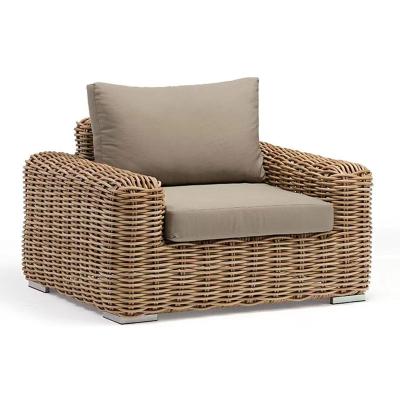 China Modern Outdoor Leisure Rattan Comfortable Weaving Woven Sofa for sale