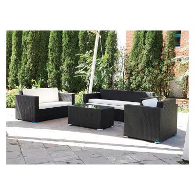 China Modern Sofa Combination Courtyard Rattan Weave Sunscreen Waterproof for sale