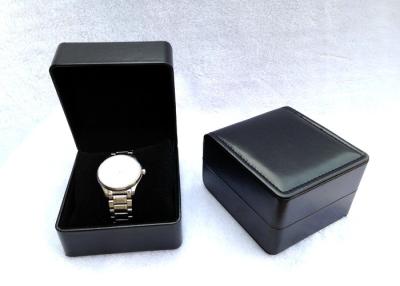 China Professional Custom Plastic Watch Boxes With Velvet Pillow , Size Customized for sale