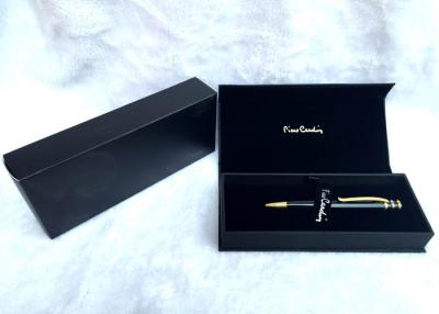 China Luxury Foldable Custom Gift Pen Box Handmade With Matt Lamination , 190×85×35mm for sale