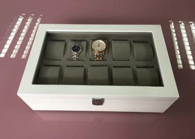 China Custom Watch Storage Box For Men , High End Jewelry Box With Watch Storage for sale