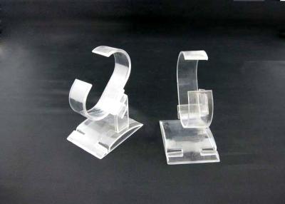 China Plastic Single Watch Holder Stand , Personalised Watch Stand For Store Events for sale