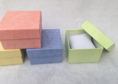 China Cardboard Packing Gift BoxesSoft Cotton Inside For Protect Jewelry for sale