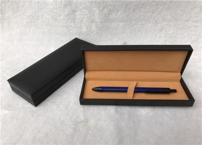 China Black Painted Pen Gift Boxes Velvet Inside With High - Grade Protecting for sale