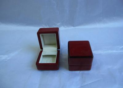 China Wooden Girls Jewelry Box WITH Customer Logo / Small Square Jewelry Box for sale