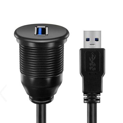 China Waterproof Portable MP3/MP4 Player Hard Disk USB3.0 Cable 1m Extension Cable USB 3.0 Male-Female Connectors Rope For Car Office for sale