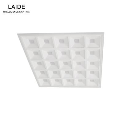 China New Modern 36W 600*600MM Led Back Lattice Lite Panel Light Office Home Hospital Indoor Ceiling Light for sale