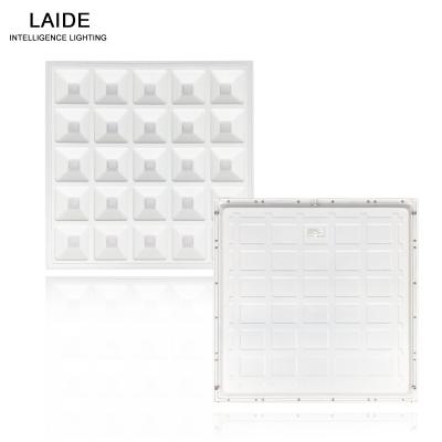 China New modern led back lattice lite panel meeting office room 600*600mm ceiling light for sale