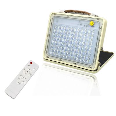 China 100w outdoor led flood light usb charging fiood solar powered remote control outdoor lights for sale