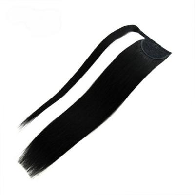 China European Silky Straight Claw Clip Invisible Hair Ponytail Extension for sale