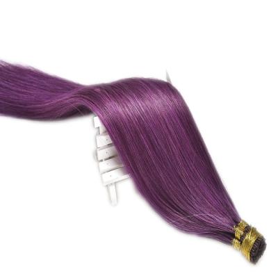 China Silky Straight Wave In Mexican Hot Sale Virgin Brazilian Purple Remy Straight Hair Extension I for sale