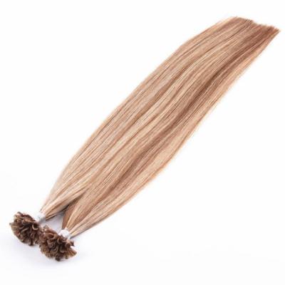 China Factory wholesale high quality silky straight wave balayage u tip hair extensions from china for sale