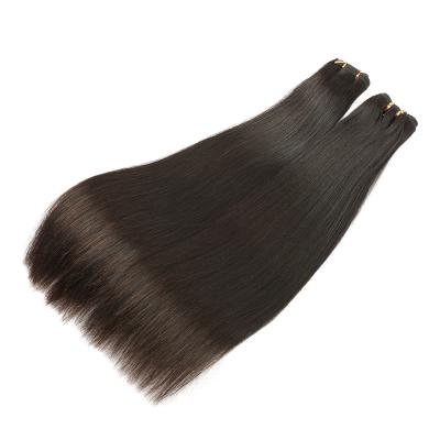 China Best Silky Wave Straight Hot Selling Chinese Products Cuticle Aligned Raw Virgin Straight Hair Extensions Weft for sale