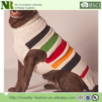 China Newest Design Sustainable Pet Clothes Dog Knitting Dog Sweater for sale