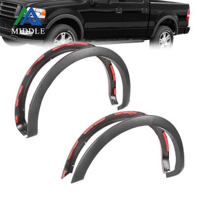 China American Style Design 2021 New Arrival Popular Truck Fleetside Bed Fender Pocket-Riveted Flares For 2004-2008 Ford F150 5' 5