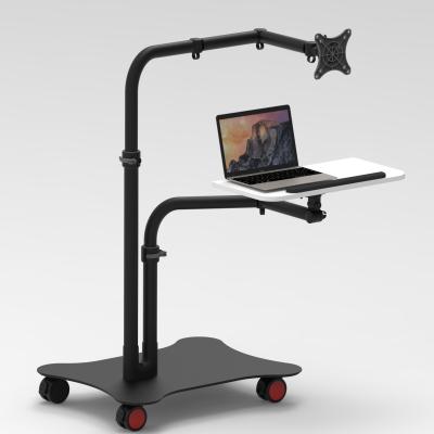 China Adjustable (Height) Computer Table Adjustable Desk Height Stand Up Desk In Free Movement for sale