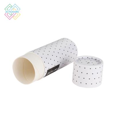 China Recycled Materials Custom Logo Cardboard Tube T-Shirt Cylinder Packaging Cylindrical Packaging Box for sale